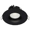 Satco 12W LED Downlight, Gimbal 3.5 in, CCT Select, Round, Remote Driver, Black, 840L 120V S11625R1 - alternate 4